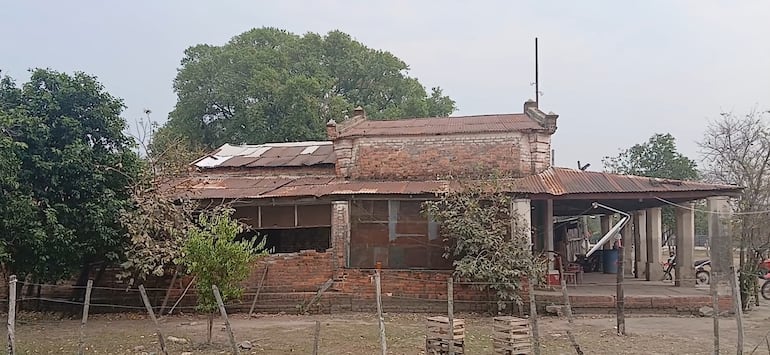 Vivienda de la comunidad de Puerto Guaraní