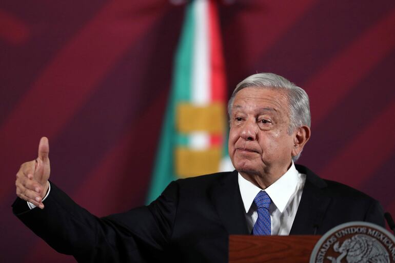 El presidente de México, Andrés Manuel López Obrador.
