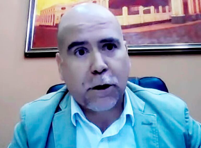 Facundo Salinas, presidente de FEPASA. Presentaron un amparo contra la institución que preside.