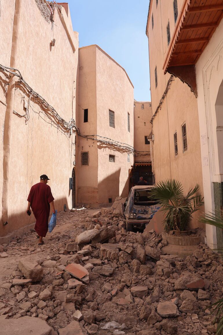 Terremoto en Marruecos. 