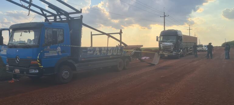 El accidente fatal ocurrió en un camino terraplenado de la colonia General Díaz de Minga Porã.