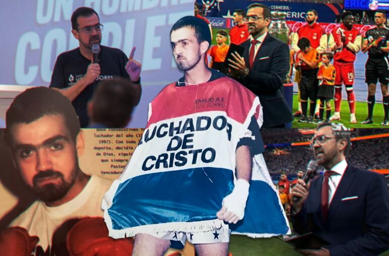 El pastor Emilio Agüero Esgaib participó de la inauguración de la Copa América y los medios internacionales se están haciendo eco de su pasado en el boxeo y sus polémicas reflexiones en contra de la "ideología de género".