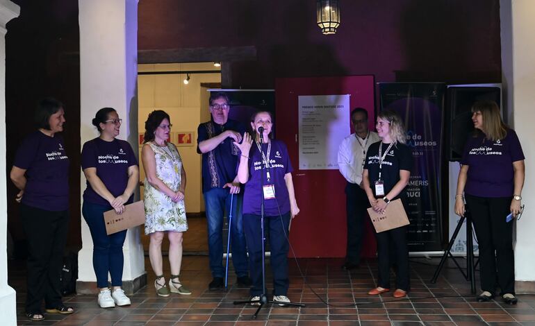 Organizadores de la "Noche de los museos" celebraron un acto de apertura y destacaron la participación.