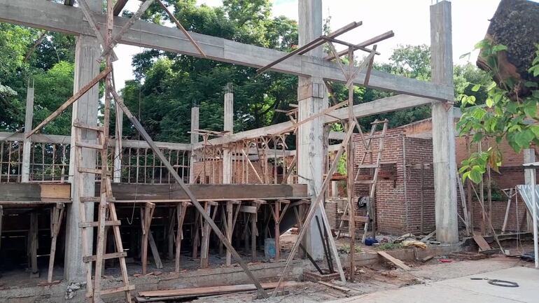 Otro año más iniciarán clases en zona de obras en la escuela José Gaspar Rodríguez de Francia de Encarnación.