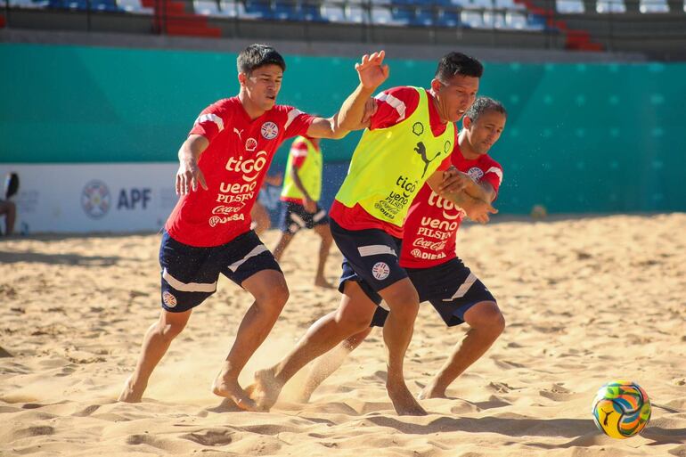 Los Pynandi viajan mañana con destino a Iquique Chile para la Copa América de fútbol playa.