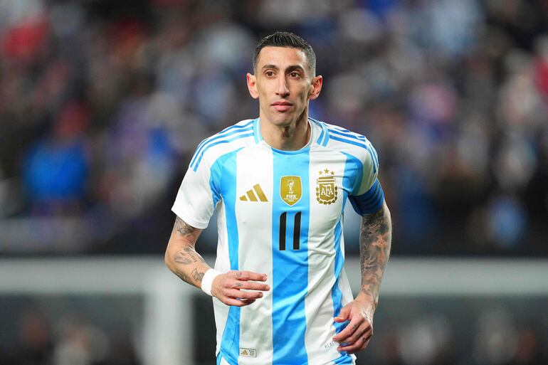 Ángel Di María, jugador de la Selección Argentina de Fútbol.