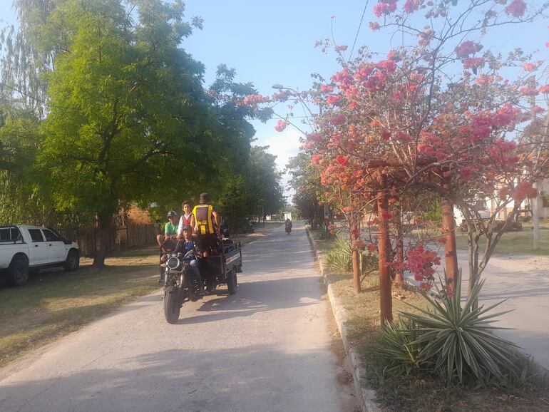 Los escolares tampoco escapan de las altas temperaturas que se registran en el Chaco.