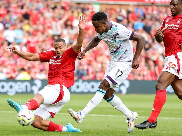 Nottingham Forest empató 1-1 con Bournemouth en el inicio de la Premier League 2024-2025.