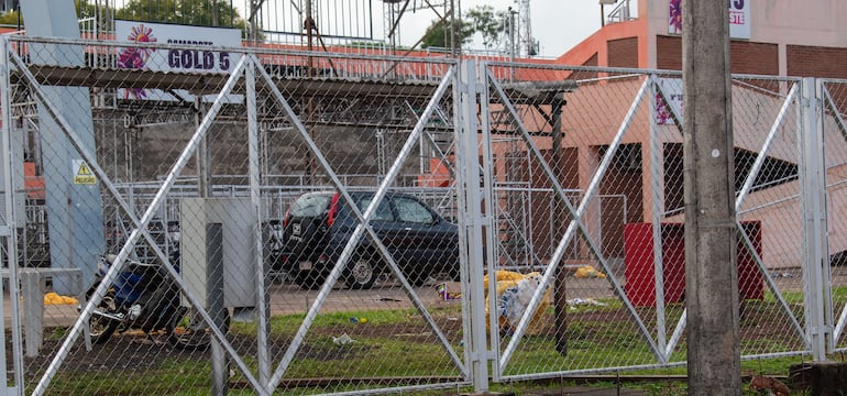 Basura en Sambodromo de Encarnación