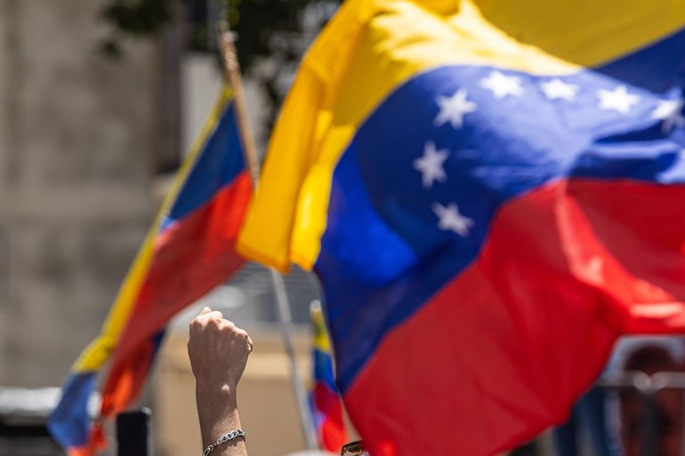 Imagen ilustrativa: protestas en Venezuela tras los resultados de las elecciones que dieron como ganador a Nicolás Maduro. 