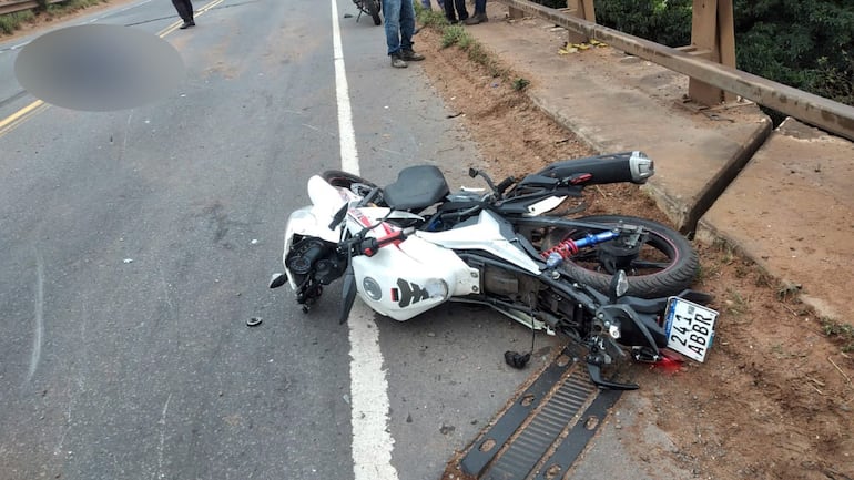 El suboficial ayudante Guzmán González murió en un accidente de tránsito esta mañana, en la Ruta PY01, a la altura de la ciudad de Itá, el 27 de agosto del 2024.