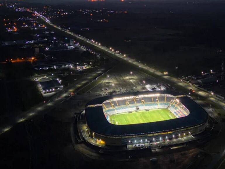 El estadio Monumental de Maturín.