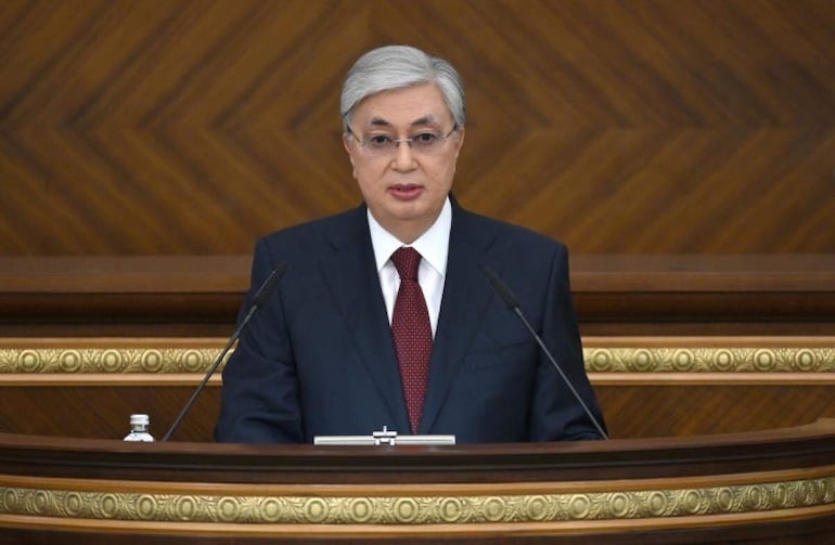 Kassym-Jomart Tokayev, presidente de Kazajistán.