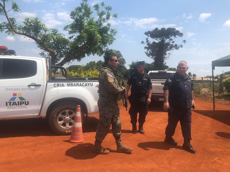 El comisario general Feliciano Martínez encabeza el operativo en el norte de Alto Paraná.