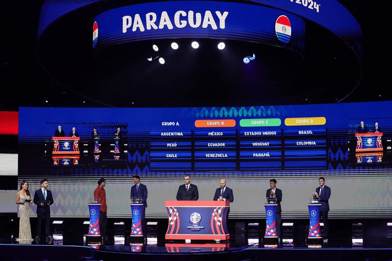 Paraguay fue el tercer sorteado del Grupo D de la Copa América Estados Unidos 2024.