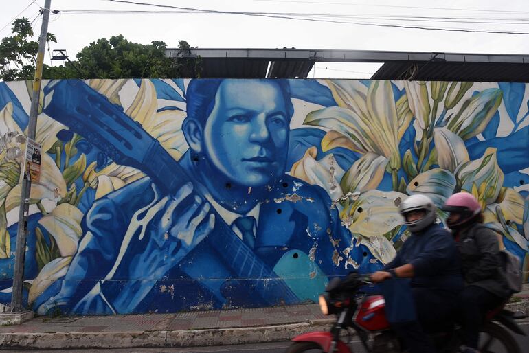 Mural de José Asunción Flores en Asunción 