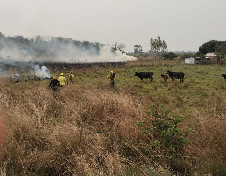 Piden a la comunidad sanjuanina poder colaborar para con ellos y de esa manera poder reparar sus móviles y adquirir más equipos para combatir los incendios.