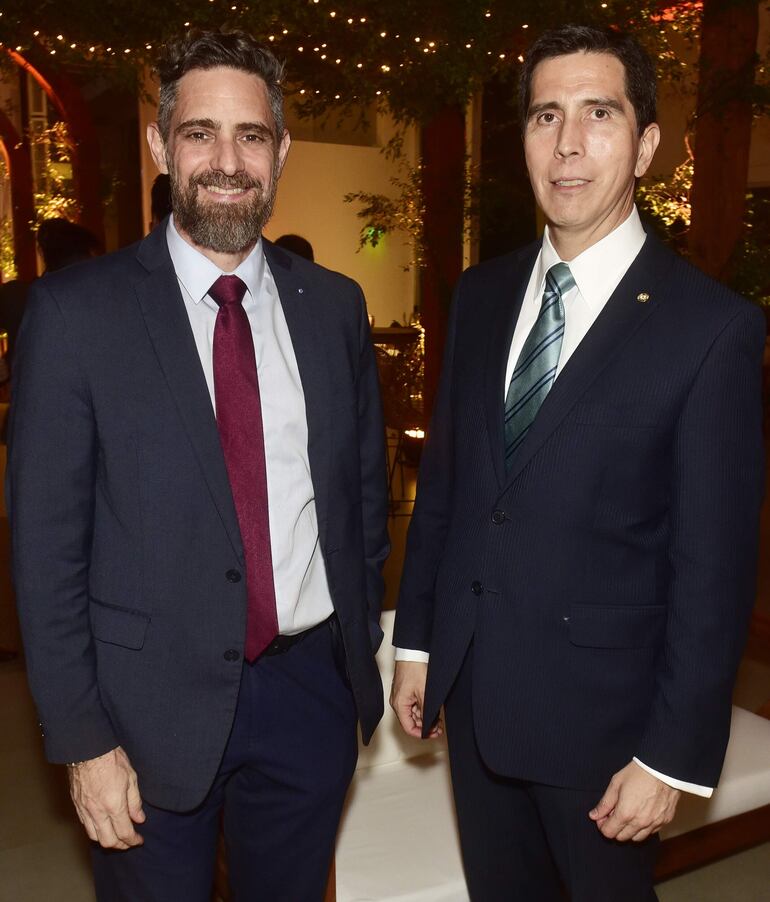 Alejandro Rubin y Federico González.