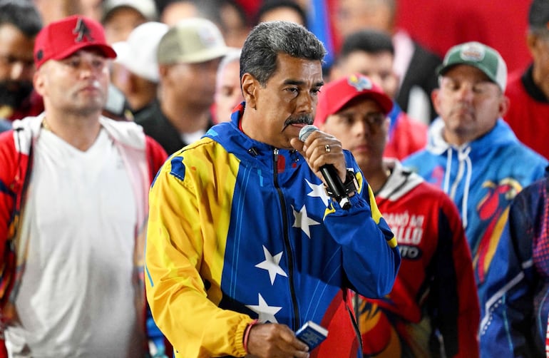 El Consejo Electoral venezolano, controlado por el chavismo,  declaró ganador de las votaciones a  Nicolás Maduros. (AFP)