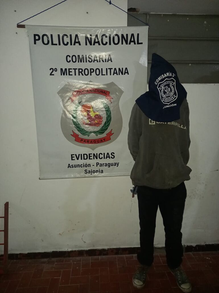 Se trata de José Dolores Cáceres Cabañas (39), presunto autor de asalto en una capilla.