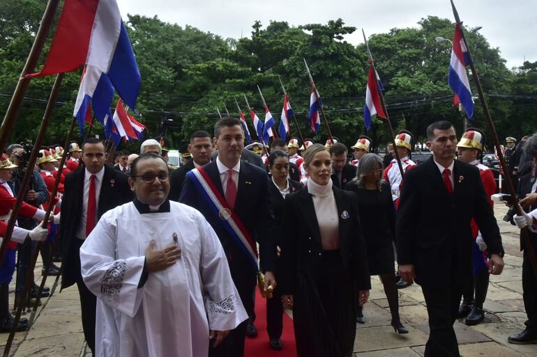 Santiago Peña te deum