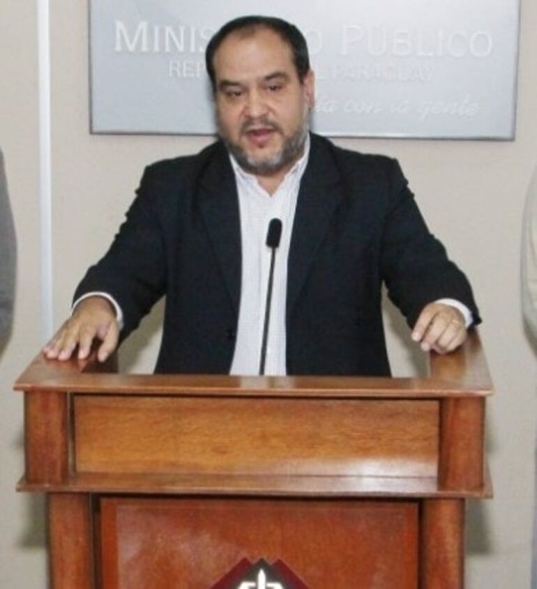 Carlos Rojas, fiscal del caso Central Bar.