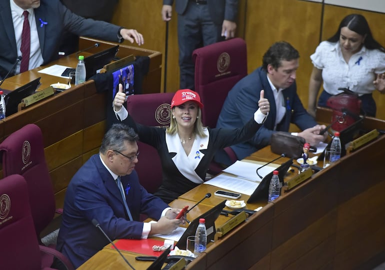 Sesión del Senado.