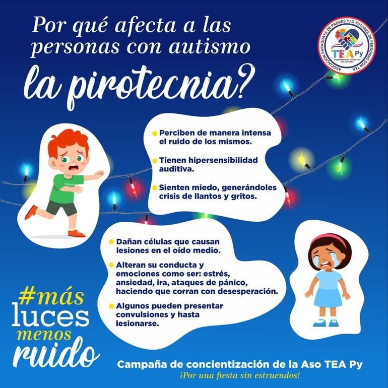 Los padres y turores de personas del espectro autista pretenden llegar a concientizar a todos los barrios.