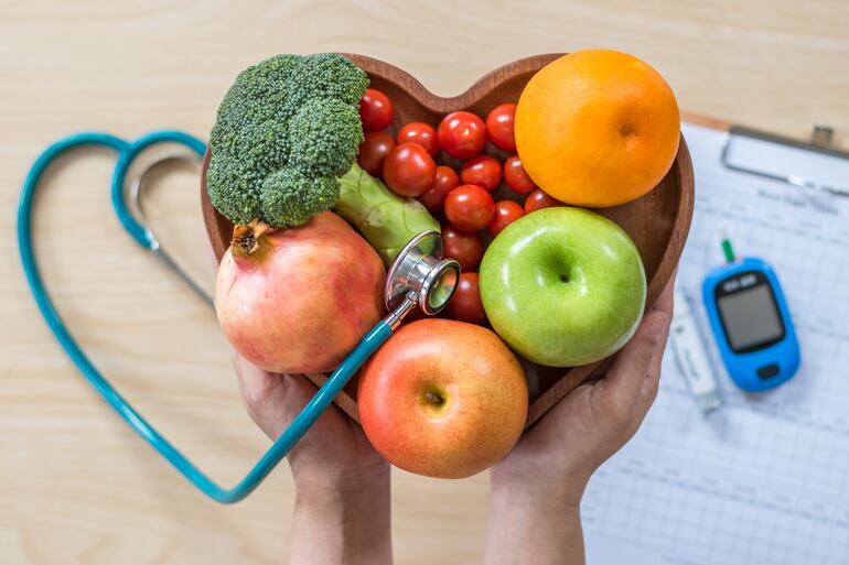 La alimentación saludable es clave para la prevención de la diabetes.