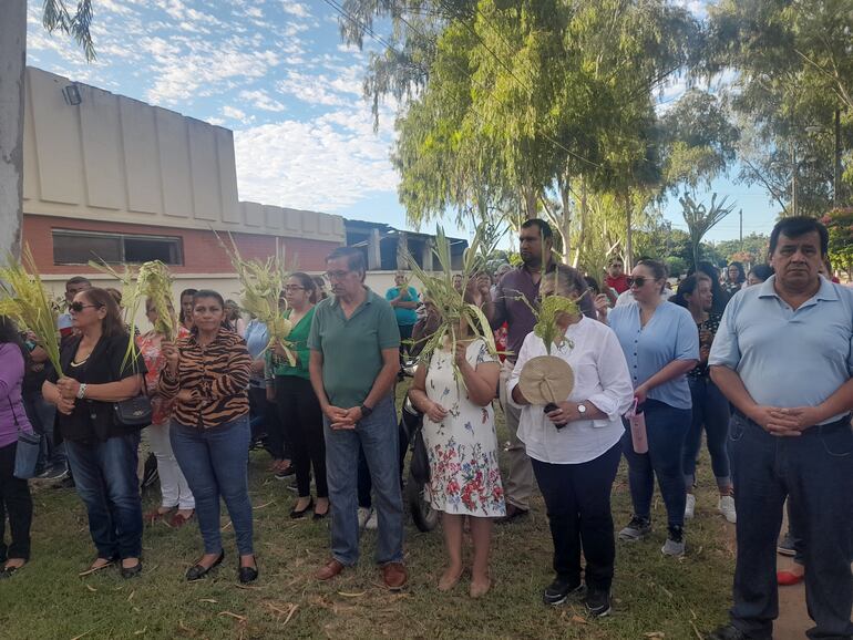 Domingo de Ramos en Fuerte Olimpo