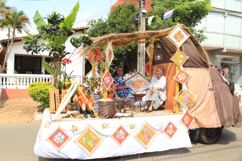 El segundo puesto fue para el Grupo Scout N° 27 Ñandutí “Transmitiendo Dechados de Historia y Amor”.