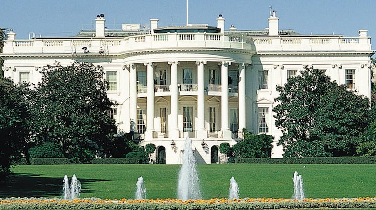 Imagen ilustrativa: la Casa Blanca de los Estados Unidos de América.