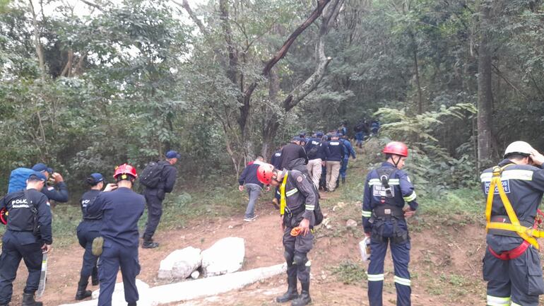 Hallazgo de cráneo en Cerro Cristo Rey.