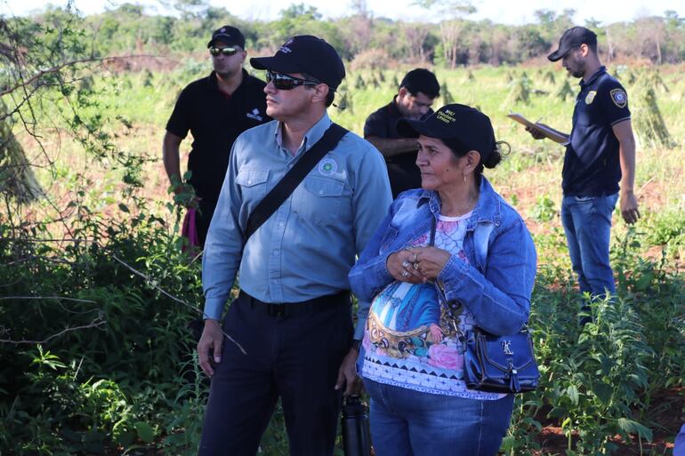 Los familiares de Edelio Morínigo acompañaron la nueva búsqueda fallida del suboficial secuestrado hace casi 10 años en Arroyito.