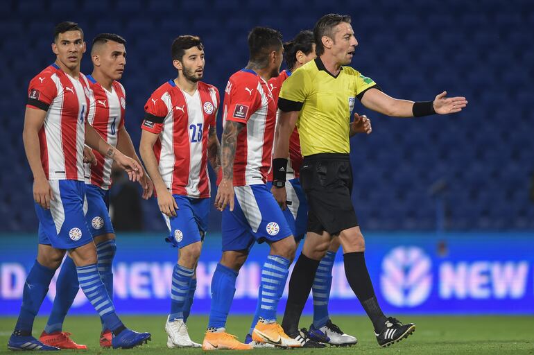 Raphael Claus estará cargo de Paraguay vs. Argentina.