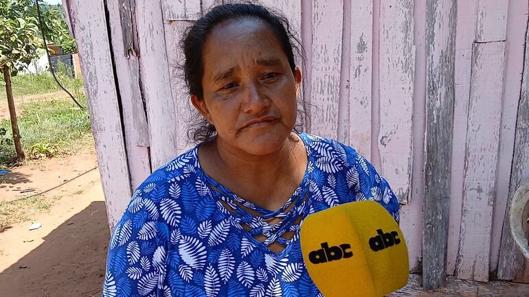 Gladys Díaz Cubilla, madre de Francisco.