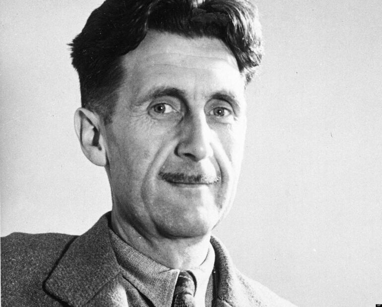 George Orwell (1903-1950), escritor británico.