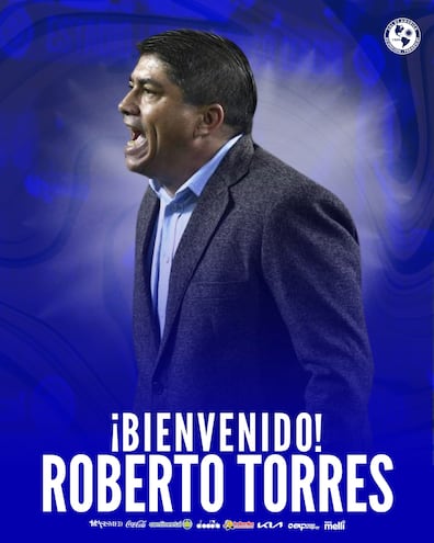 De esta forma, Sol de América anunció la llegada de su nuevo entrenador, Roberto "Tiburón" Torres.