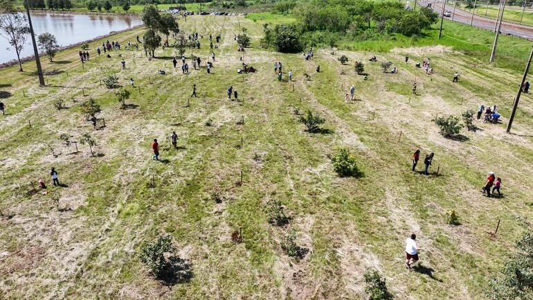 La reserva natural urbana Arapoty se encuentra a cinco kilómetros del centro de la ciudad, es un espacio no aprovechado por la ciudadanía.