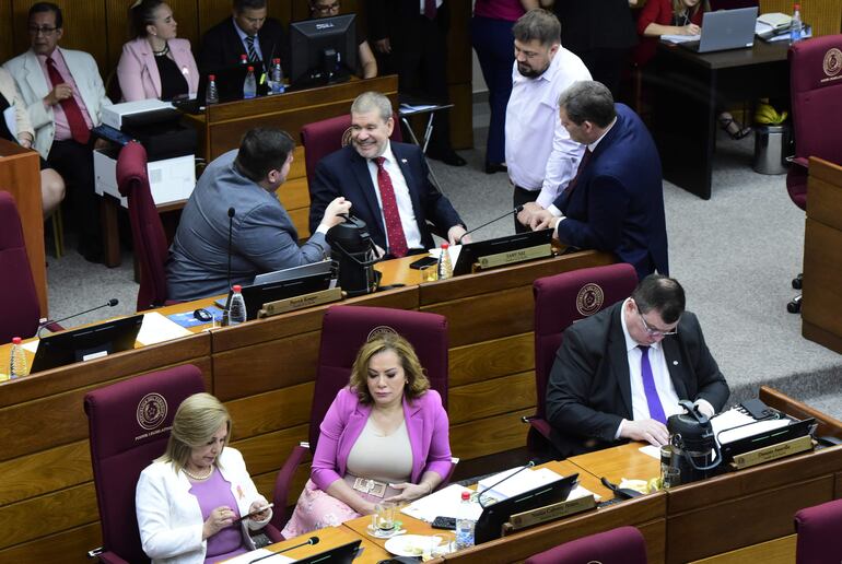 Sesión del Senado.