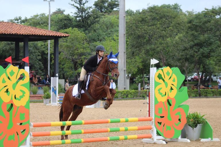 Jael Quiñónez del Centro Ecuestre La Fortaleza reaparecerá en las competencias del fin de semana.