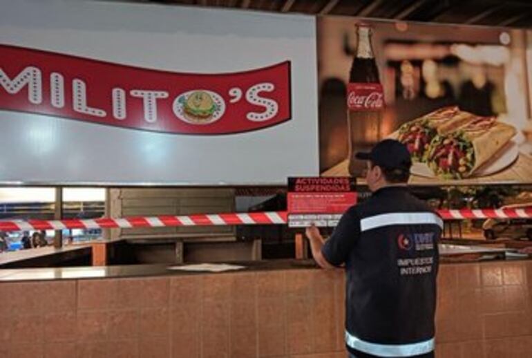 Intervienen local de comida rápida porque no emitían comprobantes de venta.