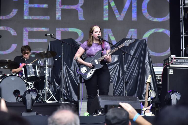 Soccer Mommy en el Primavera Sound Asunción 2023.