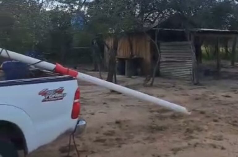 El capataz residía en una zona despoblada donde se estaban realizando construcciones.