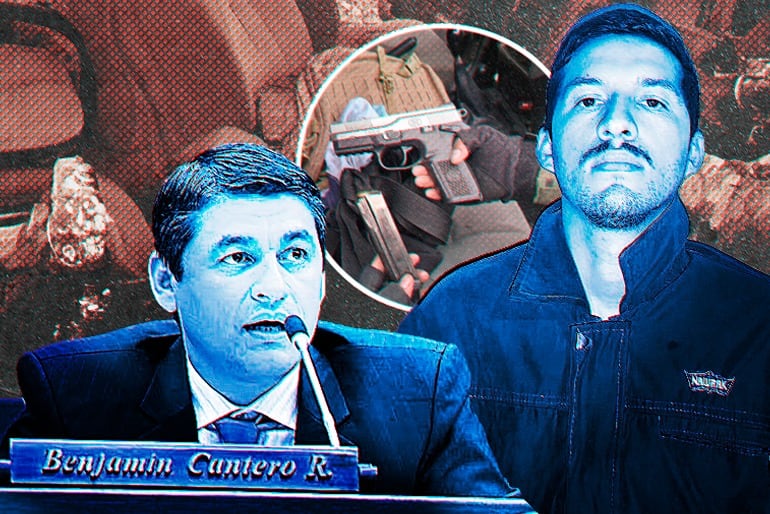 Alcides Cantero, hermano del diputado cartista Bejamin Cantero