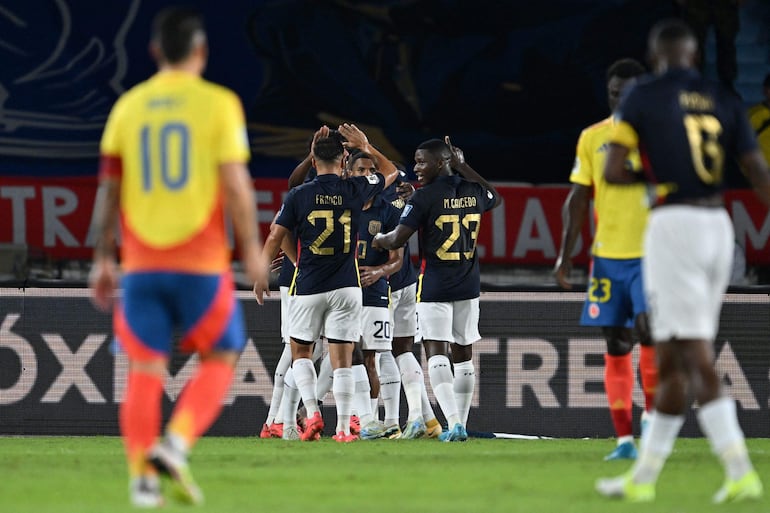 Ecuador le ganó a Colombia en Barranquilla con gol de Enner Valencia