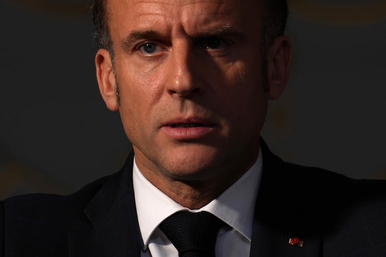 Emmanuel Macron, presidente de Francia.