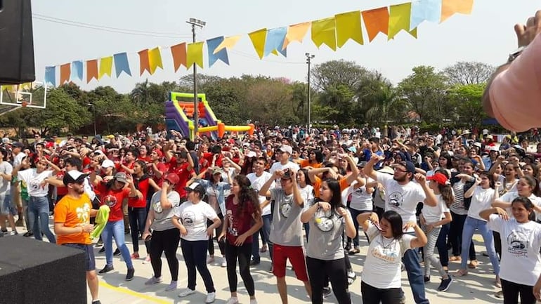 Al término de la peregrinación se realizará un encuentro entre todos los jóvenes.