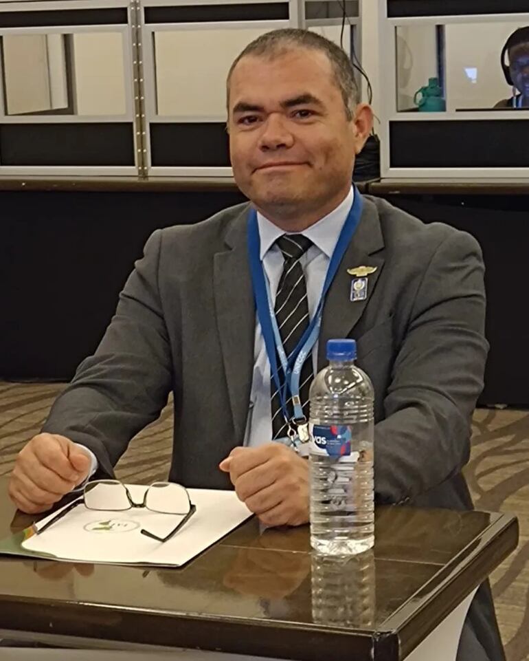 Eduardo Mingo, director de Meteorología  de la Dinac. 