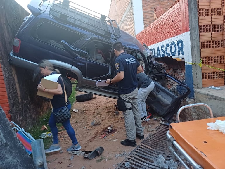 Accidente de tránsito fatal en Isla Aranda Limpio.